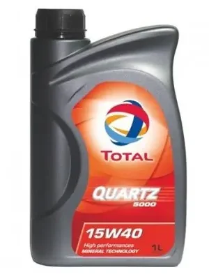 Sezónní Sleva Olej Total QUARTZ 5000 15W-40 1L